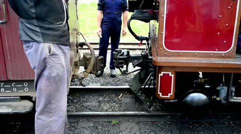 Puffing Billy steam train Stock Footage 57230043