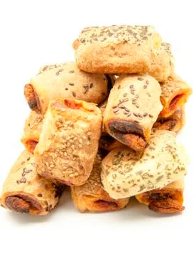 Puffs pastries Stock Photos