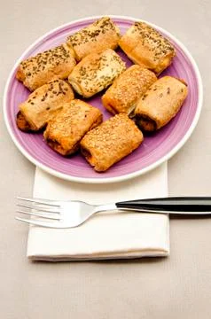Puffs pastries Stock Photos