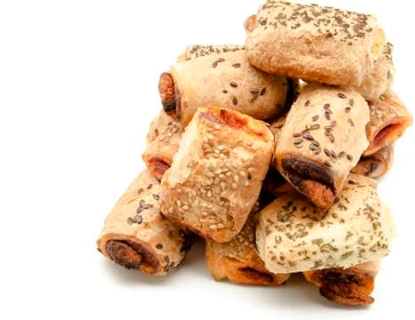 Puffs pastries Foto stock