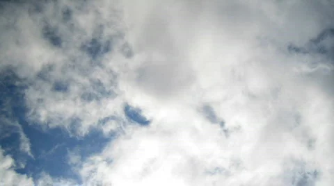 Puffy Clouds 3 Stock Footage 101271