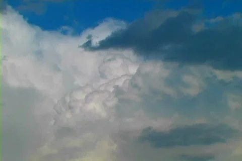 Puffy Clouds Final Stock Footage 270376