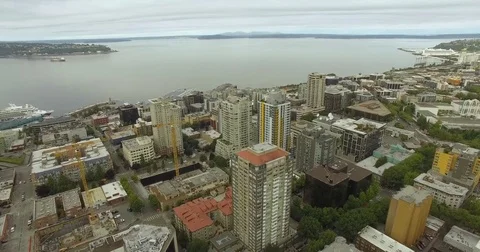 Puget Sound Stock Footage 78249380