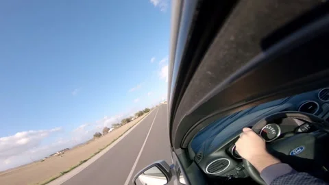 Puglia, Italy - 3 December 2023: Driving in Puglia Stock Footage 277875853