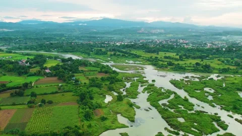 Pugpog River in Bulacan Stock Footage 162089435