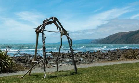 Pukerua Beach Stock Photos