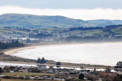 Puketeraki Beach Foto stock