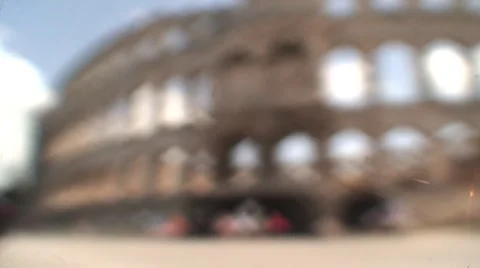 Pula Amphitheater Video stock 1060330
