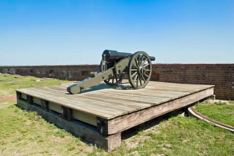 Pulaski cannon Stock-Fotos