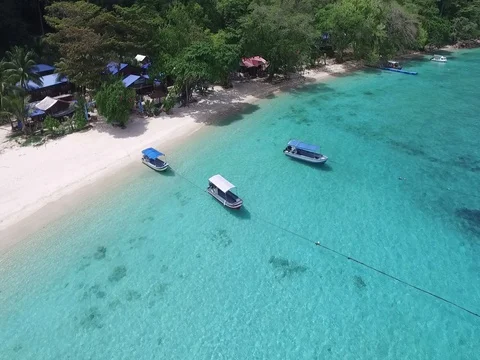 Pulau Tenggol Stock Footage 72430827