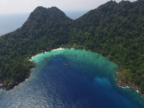 Pulau Tenggol Stock Footage 72432481