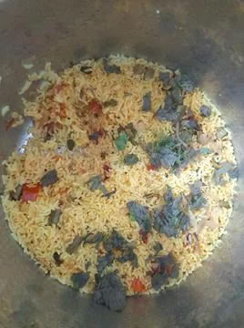Pulav Rice Dish Stock Photos