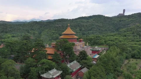 Pule temple of Chengde, China Stock Footage 157321635