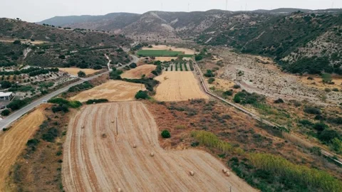 Pull away drone aerial view over an American lush green suburban neighborhood. Stock Footage 277404669