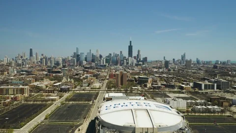 Pull Away - United Center [4k] Video stock 106876186