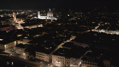 Pull back on iconic Duomo Stock Footage 277725652