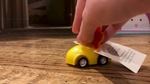 Pull-Back Lion Car Stock Footage 244273595