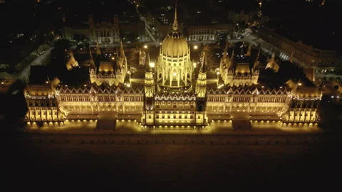 Pull back reveal Parliament Stock Footage 277720991