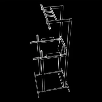 Pull up bar. Upper body workout, bodybuilding exercise. 스톡 일러스트