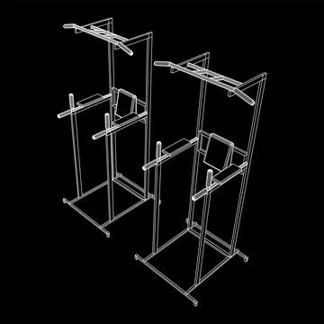 Pull up bar. Upper body workout, bodybuilding exercise. 스톡 일러스트