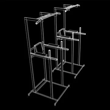 Pull up bar. Upper body workout, bodybuilding exercise. Illustrazione stock