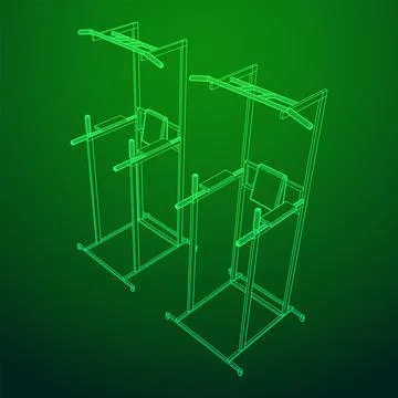 Pull up bar. Upper body workout, bodybuilding exercise. Illustrazione stock