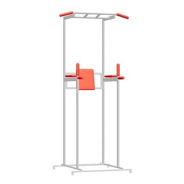 Pull up bar. Upper body workout, bodybuilding exercise. 스톡 일러스트