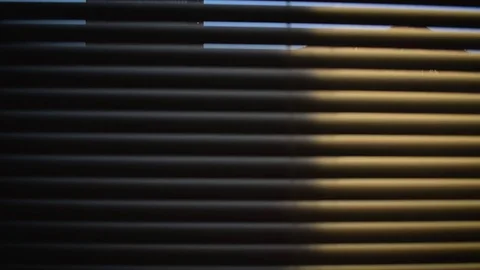 Pull up blinds Stock Footage 71041803