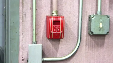 Pull in case of fire Stock Footage 66767501