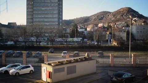 Pull down blinds Stock Footage 71042131