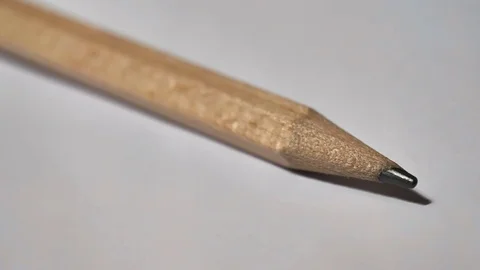Pull Focus on Pencil Stock Footage 81916814