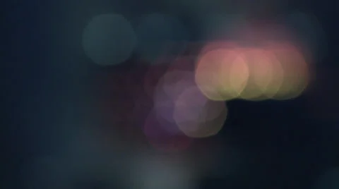 Pull focus shimmering lights Stock Footage 37889364