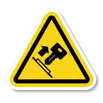Pull Key Symbol Sign Isolate On White Background,Vector Illustration EPS.10 Stockillustratie