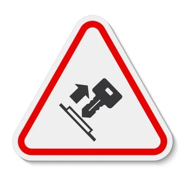 Pull Key Symbol Sign Isolate On White Background,Vector Illustration EPS.10 イラスト素材