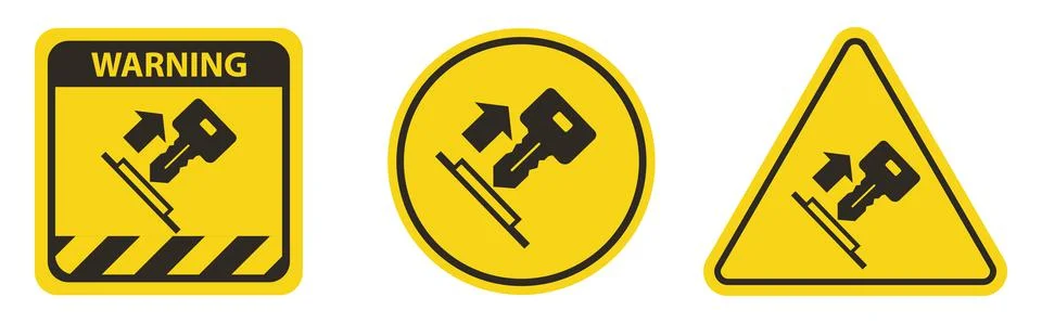 Pull Key Symbol Sign Isolate On White Background,Vector Illustration EPS.10 Stock Illustration