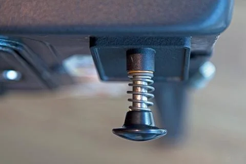 Pull lever of a pinball machine Stock Photos