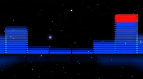 Pull Out to Wide of 3D HD Spectrum Analyzer  2 Видео 494640