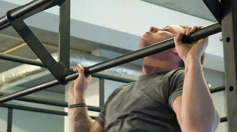 Pull Ups Stock-Footage 40034648