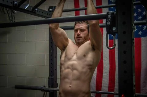 Pull Ups Hanging Stock Photos