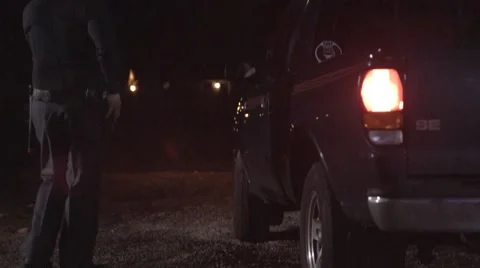 Pulled Over - Close-up Shot Video stock 43688533