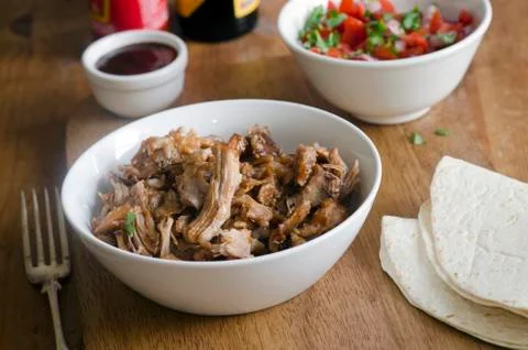 Pulled pork Stock-Fotos