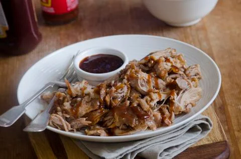Pulled pork Foto stock