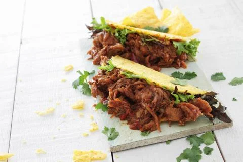 Pulled pork Stock Photos