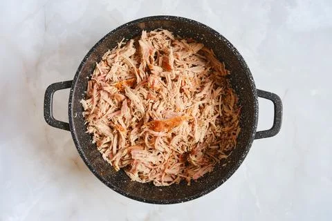 Pulled pork Stock-Fotos