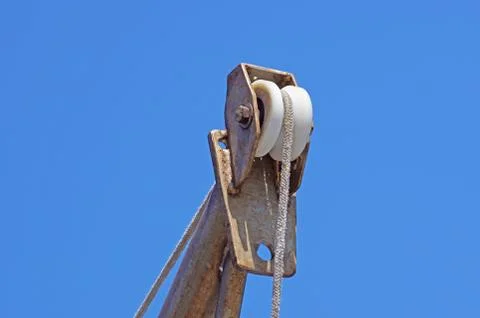 Pulley nautical Stock Photos