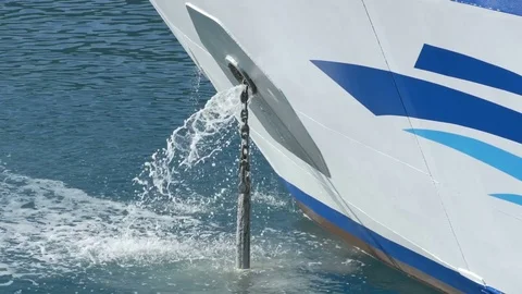 Pulling Up the Anchor Stock-Footage 77357103