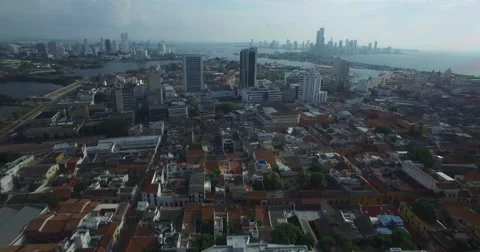 Pulling Back over Cartagena Vidéo 61806643