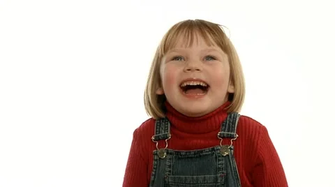 Pulling faces Stock Footage 22664886