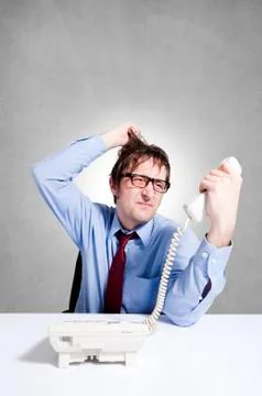 Pulling hair Stock Photos