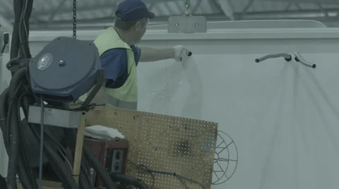 Pulling Metal Wires Stock-Footage 33444474